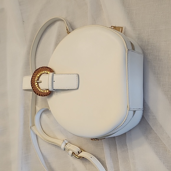 Urban Expressions Handbags - Urban Expressions Vegan Off-White Crossbody Bag, $50